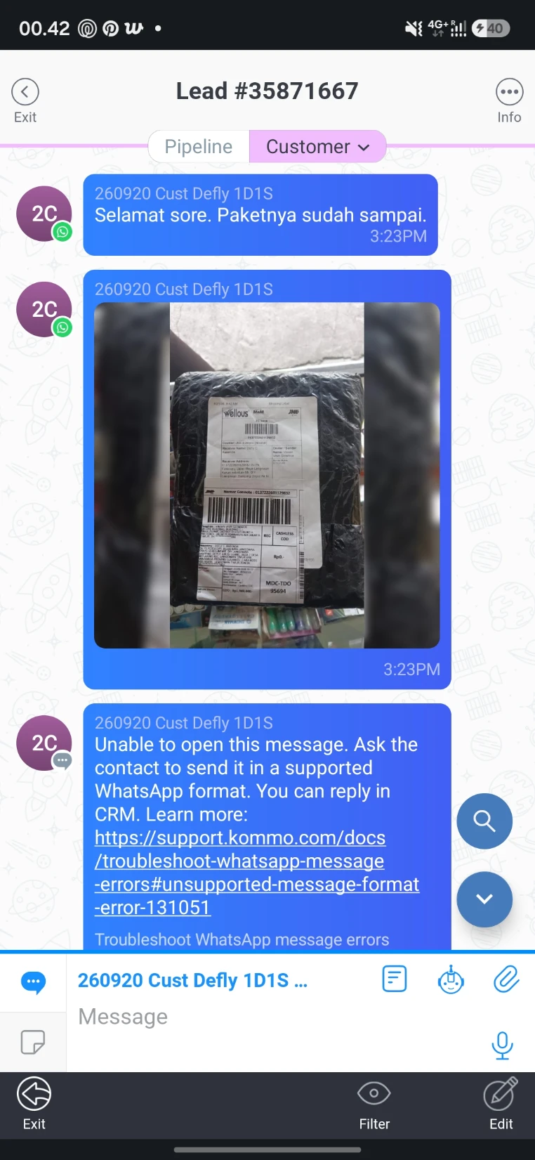 Testimoni Pelanggan GLOWMOR 1