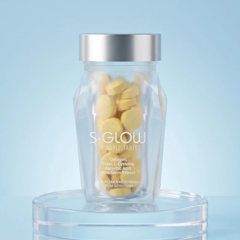 S-GLOW Chewable Tablet - Hair, Skin & Nails